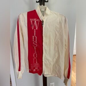 Cool Rare Vintage NASCAR Winston Racing Nylon Jacket - RJ Reynolds promo